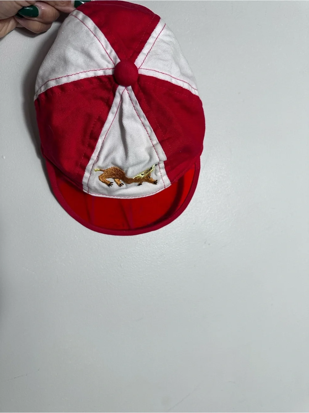 J Hats bright red
